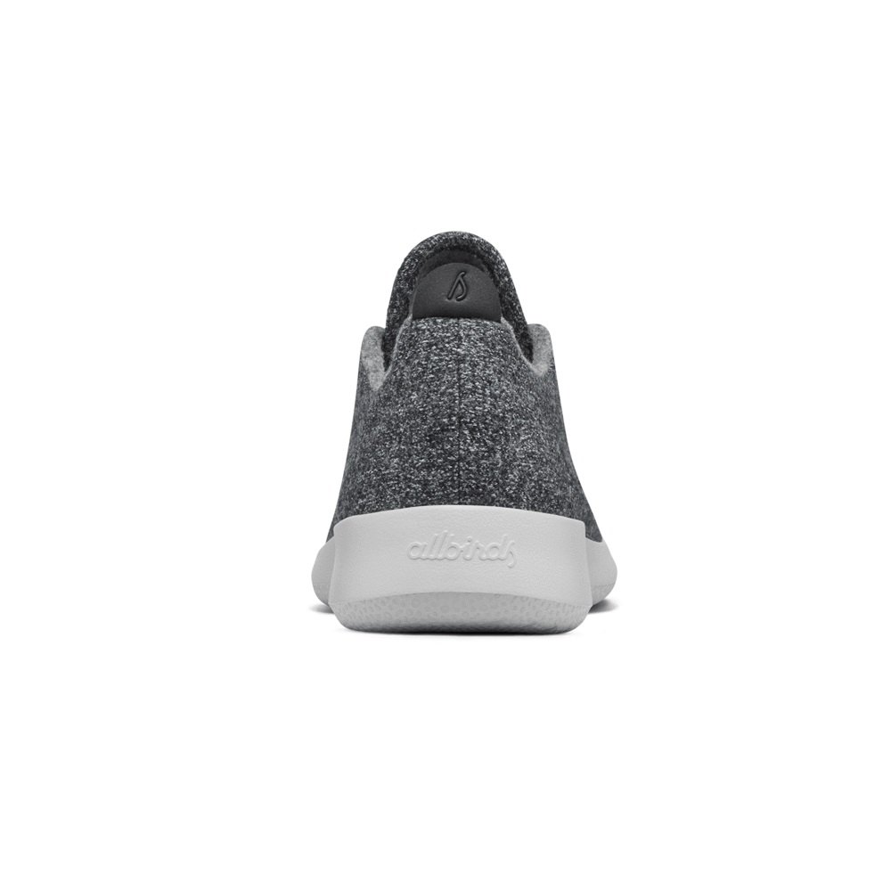 Allbirds Men\'s Sneakers Dark Grey - Wool Runners - 21084UJTO